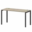 Стол на металлокаркасе СМС25-П-12К.60.Пр25 Кронберг/Антрацит 1200x600x750 Смарт