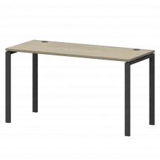 Стол на металлокаркасе СМС25-П-18К.60.Пр25 Кронберг/Антрацит 1800x600x750 Смарт