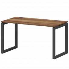 Стол на металлокаркасе СМС25-О-14К.73.Пр50 Таксония/Антрацит 1400x730x750 Смарт