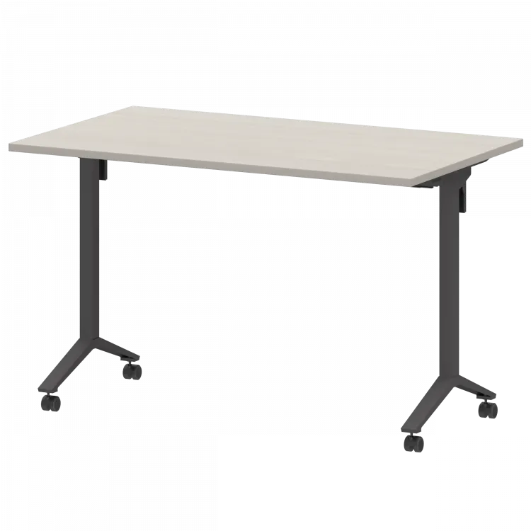 Стол мобильный складной МБ22-120.70 Ясень шимо/Антрацит 1200x700x750 Моби
