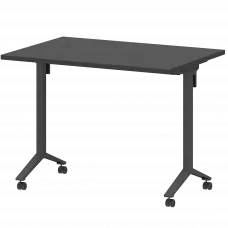 Стол мобильный складной МБ25-100.70 Графит/Антрацит 1000x700x750 Моби