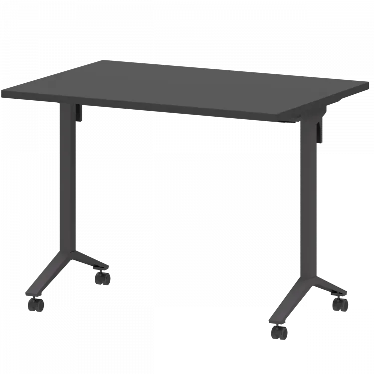 Стол мобильный складной МБ25-100.70 Графит/Антрацит 1000x700x750 Моби
