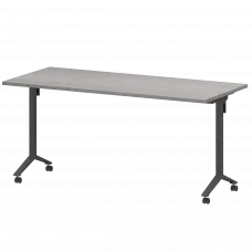 Стол мобильный складной МБ25-160.70 Лиственница/Антрацит 1600x700x750 Моби
