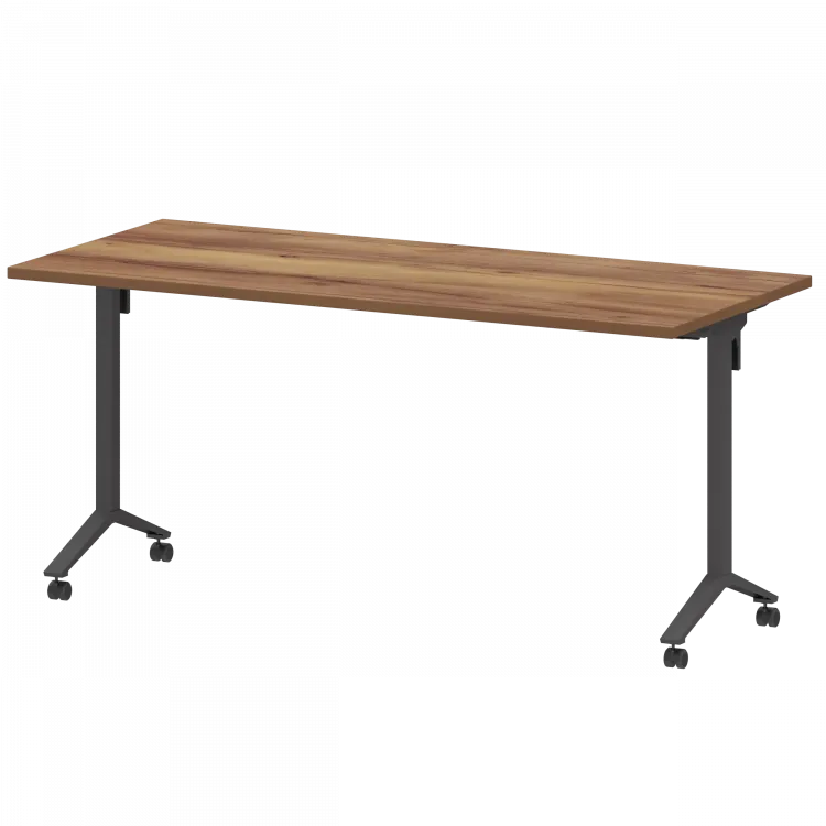 Стол мобильный складной МБ25-160.70 Таксония/Антрацит 1600x700x750 Моби