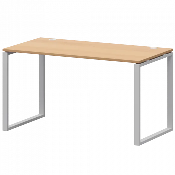 Стол на металлокаркасе АМ.О-005.60 Ольха/Белый 1800x600x760 Арго-М