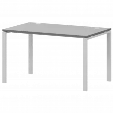 Стол на металлокаркасе АМ-003.60 Серый/Белый 1400x600x760 Арго-М