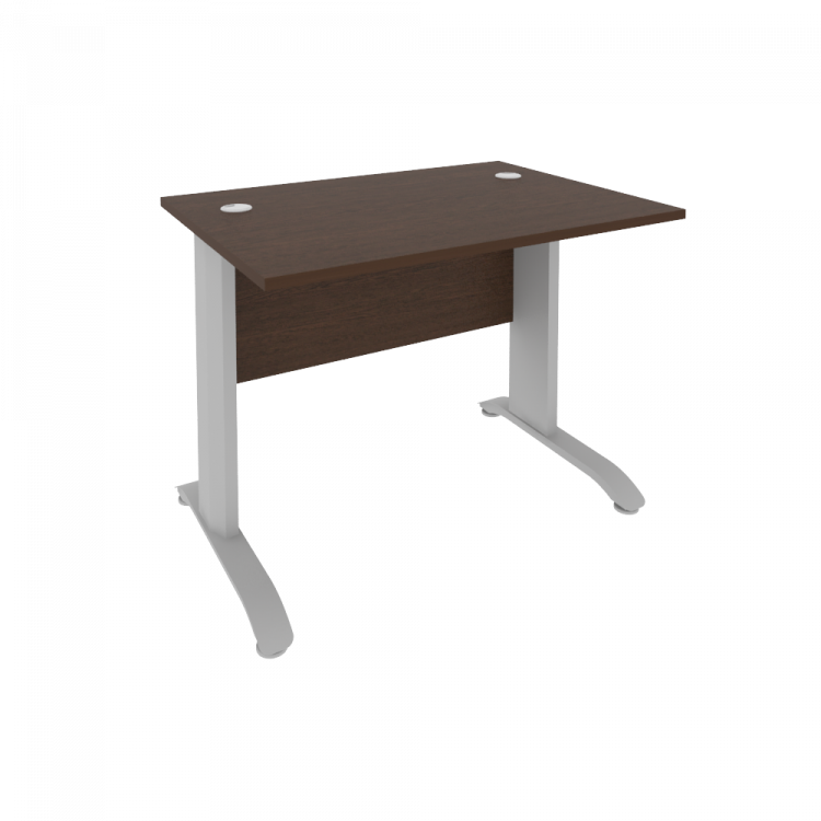 Riva Metal-L Стол письменный ПЛ.СП-1 Венге Цаво/Металл Серый 1000*720*750