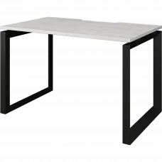 Стол на металлокаркасе НТМП.О-120 Сосна винтер/Антрацит 1200x730x750 Аргентум-МП