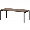 Стол руководителя на металлокаркасе КТМ-20.38 Лагос 2000x900x750 Акцент
