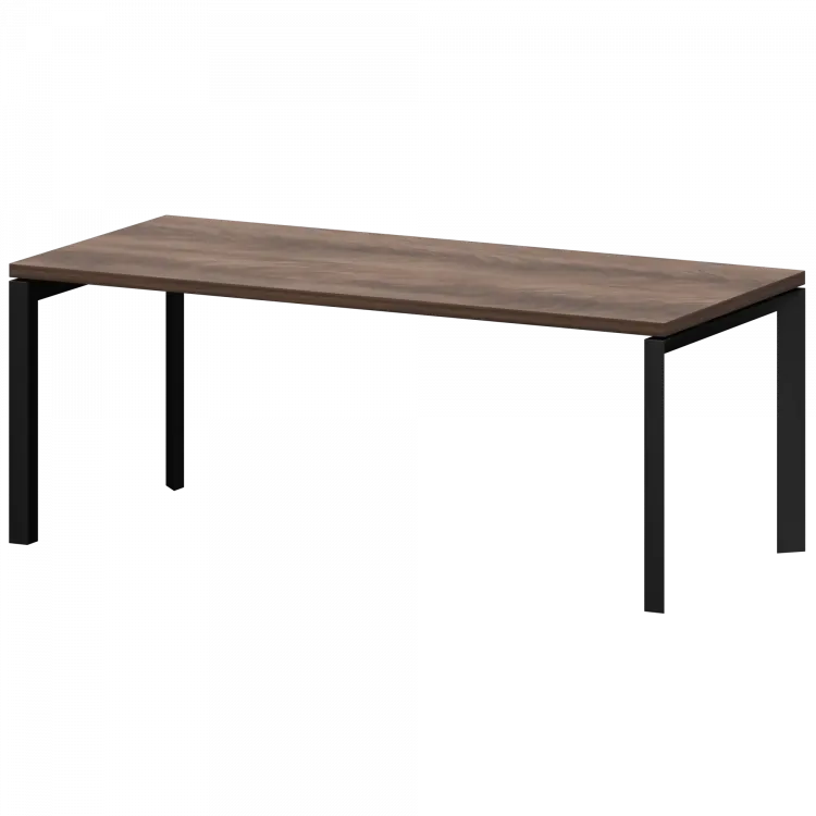 Стол руководителя на металлокаркасе КТМ-20.38 Лагос 2000x900x750 Акцент