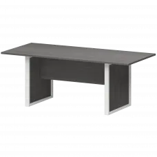 Стол заседаний НТМ-200.90 Лиственница/Белый 2000x900x750 Аргентум-М