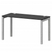 Стол на металлокаркасе СМС25-П-12К.60.Пр50 Графит/Белый 1200x600x750 Смарт