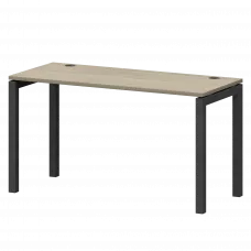 Стол на металлокаркасе СМС25-П-18К.60.Пр50 Кронберг/Антрацит 1800x600x750 Смарт
