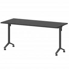 Стол мобильный складной МБ25-160.70 Графит/Антрацит 1600x700x750 Моби
