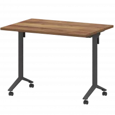 Стол мобильный складной МБ25-100.70 Таксония/Антрацит 1000x700x750 Моби