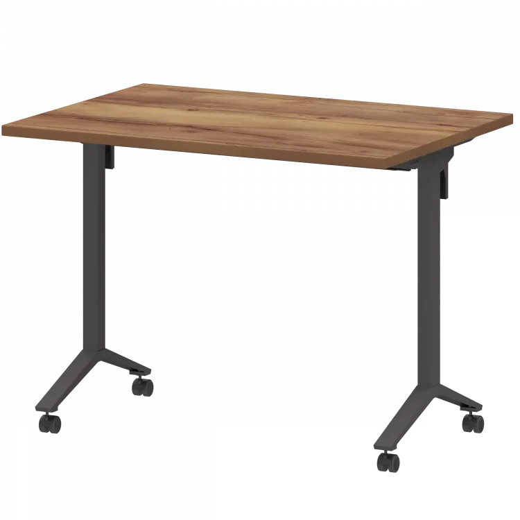 Стол мобильный складной МБ25-100.70 Таксония/Антрацит 1000x700x750 Моби