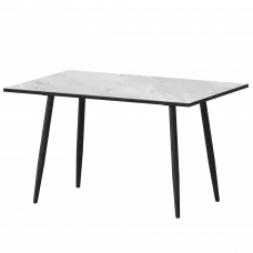 Стол нераздвижной Бетта Бетта 1200 Лавант/Черный муар 1200x800x750 Обеденные столы в пластике