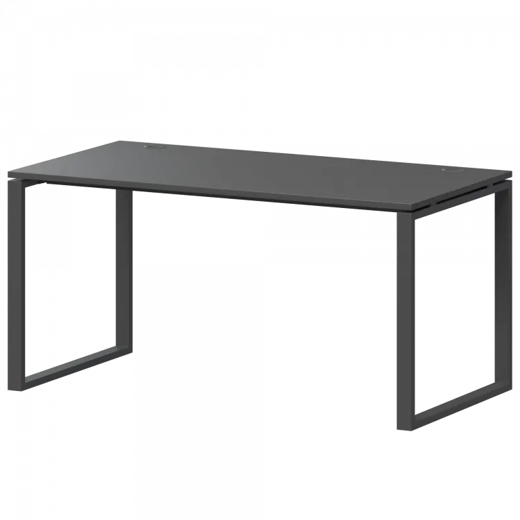 Стол на металлокаркасе АМ.О-003.60 Антрацит/Антрацит 1400x600x760 Арго-М