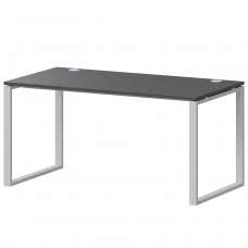 Стол на металлокаркасе АМ.О-003.60 Антрацит/Белый 1400x600x760 Арго-М