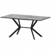 Стол раздвижной Сириус Сириус 1200+300 R20 (Н-3831) Фаерстоун/Черный муар 1200x800x750 Обеденные столы в пластике