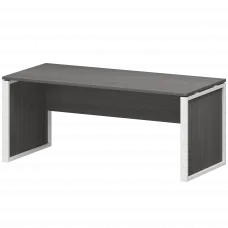 Стол руководителя НТМ-180 Лиственница/Белый 1800x800x750 Аргентум-М