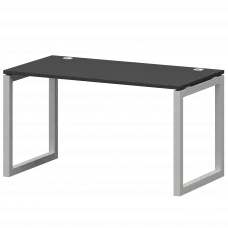 Стол на металлокаркасе СМС25-О-18К.73.Пр50 Графит/Белый 1800x730x750 Смарт