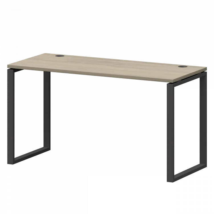 Стол на металлокаркасе СМС25-О-12К.60.Пр25 Кронберг/Антрацит 1200x600x750 Смарт