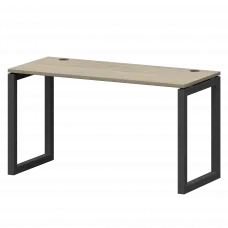 Стол на металлокаркасе СМС25-О-16К.60.Пр50 Кронберг/Антрацит 1600x600x750 Смарт