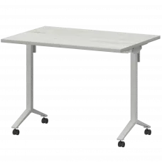 Стол мобильный складной МБ25-100.70 Сосна винтер/Белый 1000x700x750 Моби