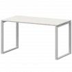 Стол на металлокаркасе АМ.О-003.60 Ясень шимо/Белый 1400x600x760 Арго-М