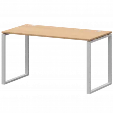 Стол на металлокаркасе АМ.О-003.60 Ольха/Белый 1400x600x760 Арго-М