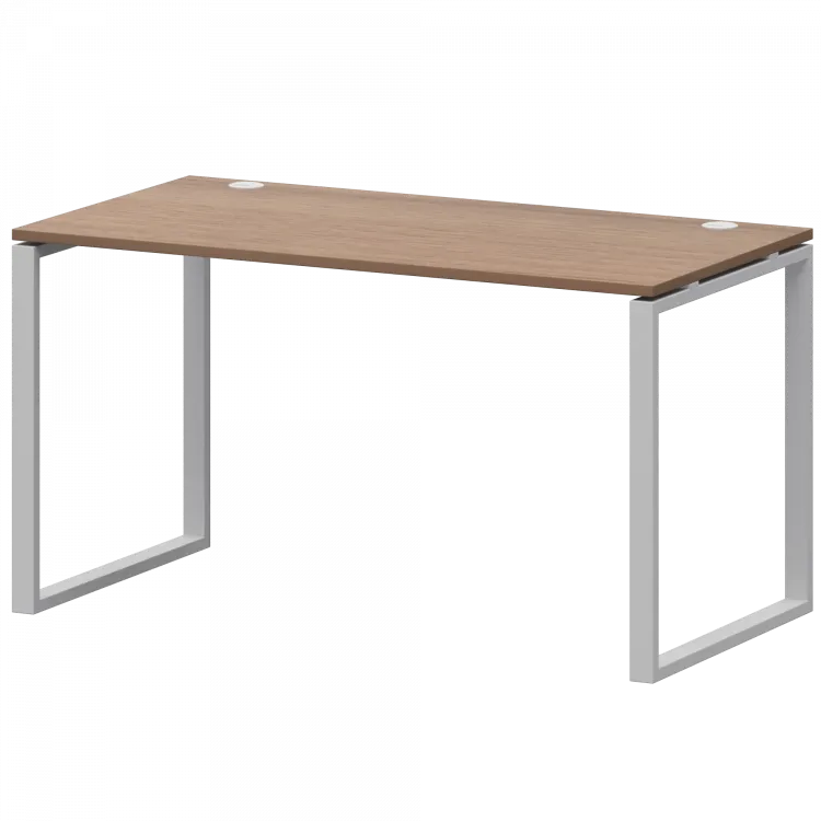 Стол на металлокаркасе АМ.О-002.60 Орех/Белый 1200x600x760 Арго-М