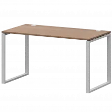 Стол на металлокаркасе АМ.О-003.60 Орех/Белый 1400x600x760 Арго-М