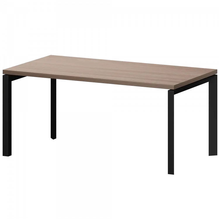 Стол руководителя на металлокаркасе КТМ-17.38 Темный шимо 1712x900x750 Акцент