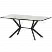 Стол раздвижной Сириус Сириус 1200+300 R20 (Н-3831) Лофт/Черный муар 1200x800x750 Обеденные столы в пластике