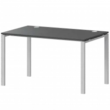 Стол на металлокаркасе АМ-002 Антрацит/Белый 1200x730x760 Арго-М