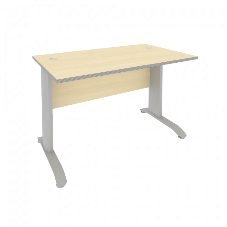 Riva Metal-L Стол письменный ПЛ.СП-2 Клен Металлик NEW/Металл Серый 1200*720*750