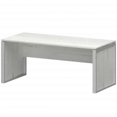 Стол руководителя НТМ-180 Сосна винтер/Металлик 1800x800x750 Аргентум-М