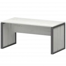 Стол руководителя НТМ-160 Сосна винтер/Антрацит 1600x800x750 Аргентум-М