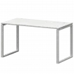 Стол на металлокаркасе СМС25-О-12К.73.Пр25 Белый/Белый 1200x730x750 Смарт