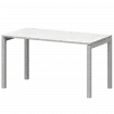Стол на металлокаркасе СМС25-П-14К.73.Пр50 Белый/Белый 1400x730x750 Смарт