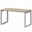 Стол на металлокаркасе СМС25-О-12К.73.Пр50 Кронберг/Белый 1200x730x750 Смарт