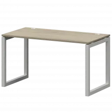 Стол на металлокаркасе СМС25-О-12К.73.Пр50 Кронберг/Белый 1200x730x750 Смарт