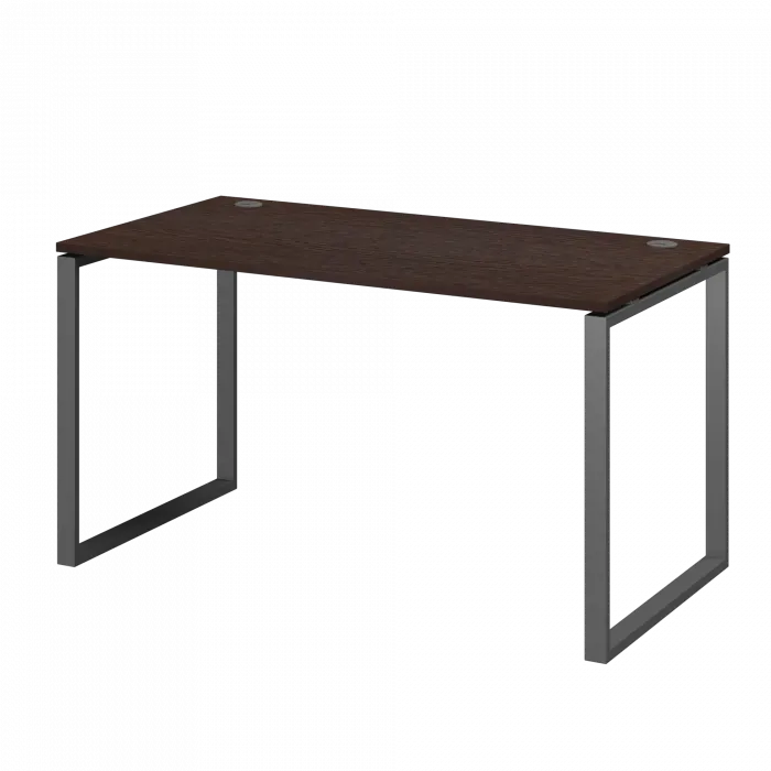 Стол на металлокаркасе АМ.О-004.60 Дуб венге/Антрацит 1600x600x760 Арго-М
