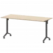 Стол мобильный складной МБ22-160.70 Бук/Антрацит 1600x700x750 Моби