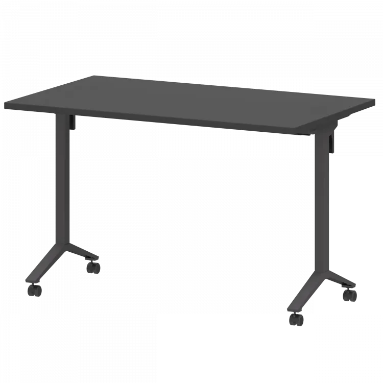 Стол мобильный складной МБ25-120.70 Графит/Антрацит 1200x700x750 Моби