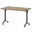 Стол мобильный складной МБ25-120.70 Дуб сафари/Антрацит 1200x700x750 Моби