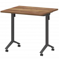 Стол мобильный складной МБ25-80.70 Таксония/Антрацит 800x700x750 Моби