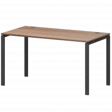 Стол на металлокаркасе АМ-004.60 Темный шимо/Антрацит 1600x600x760 Арго-М