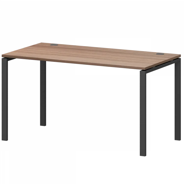 Стол на металлокаркасе АМ-005.60 Темный шимо/Антрацит 1800x600x760 Арго-М